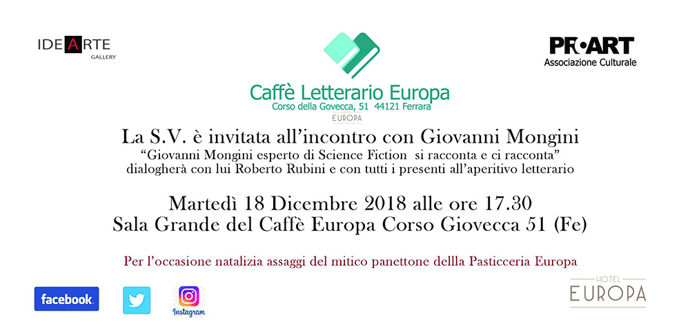 Il Caffè letterario Europa di Ferrara