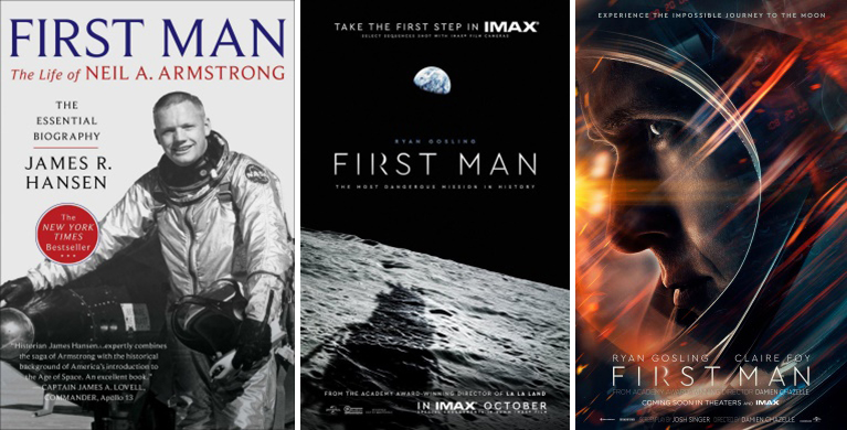 First man, Neil Armstrong  (Cinquant'anni sulla Luna, di Marco Ambrosio) 